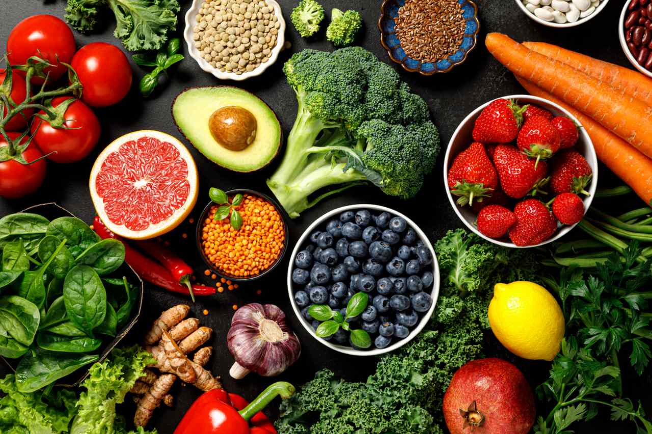 fruits and vegetables